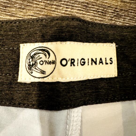 O'Neill Originals Men's Blue & Black Above The Knee 18" Boardshorts Size 40 NWT - Picture 4 of 5